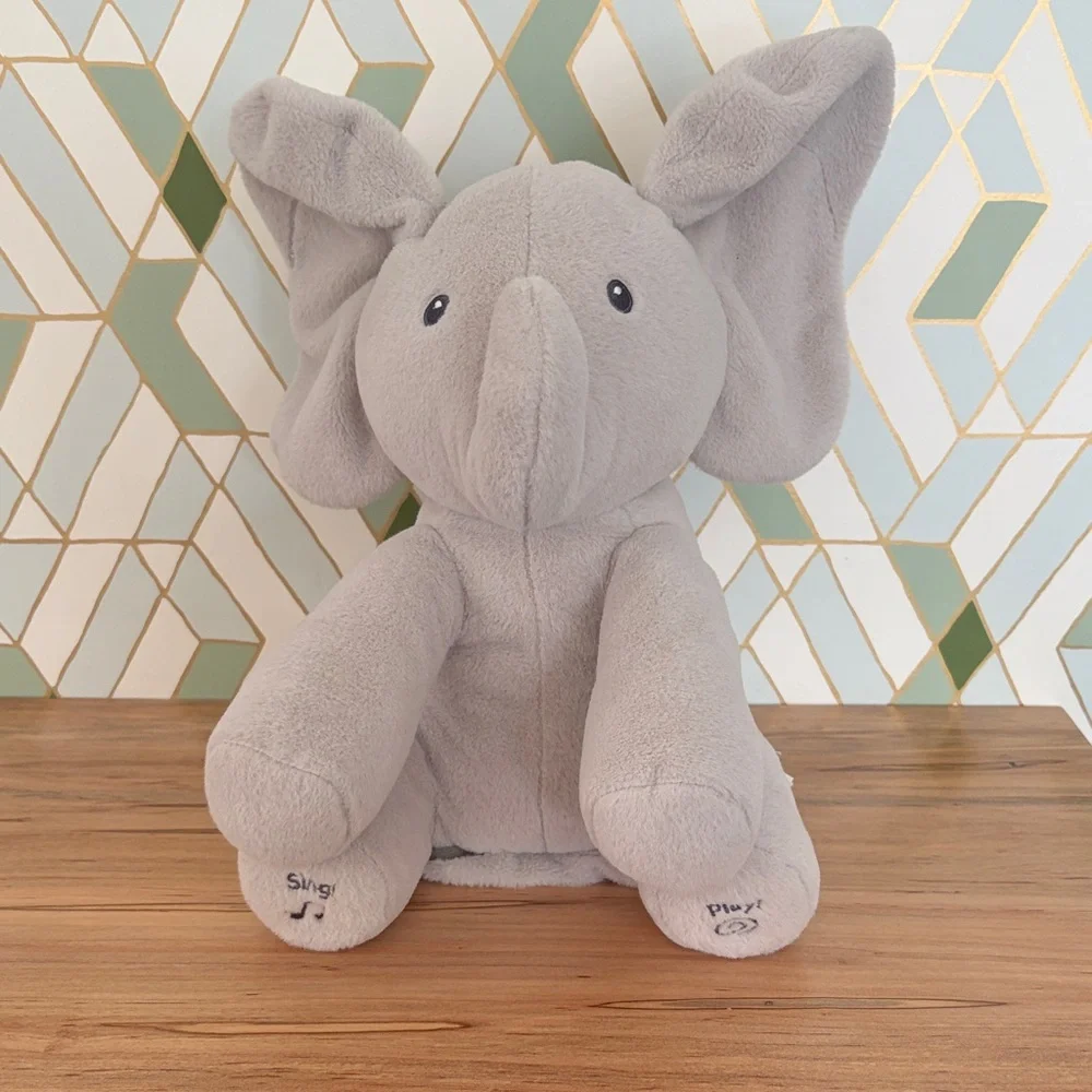 Baby Gund Flappy The Elephant Animated Singing Plush